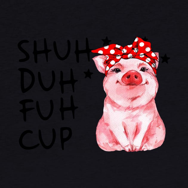 Cute Pig With Bandana. by tonydale